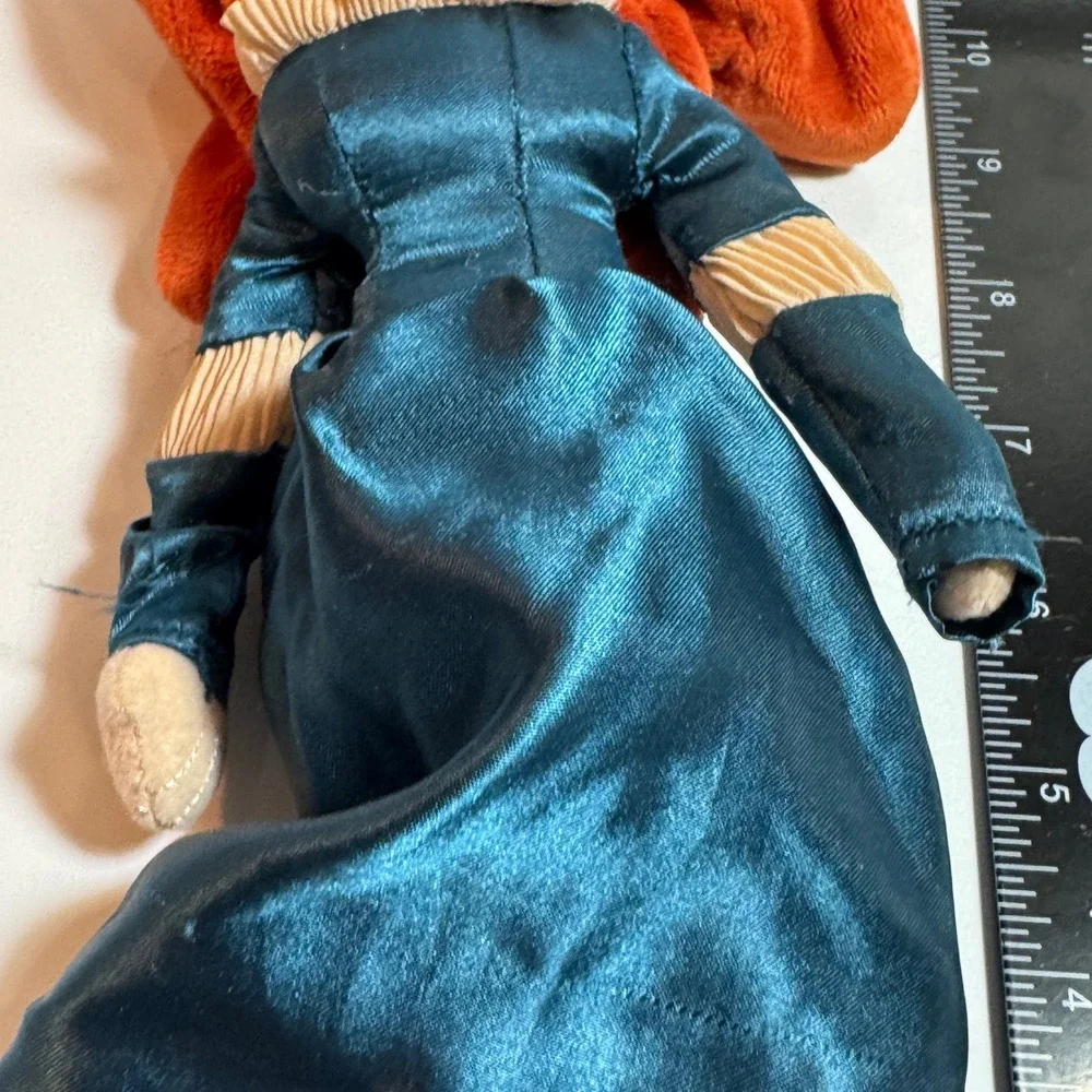Disney Pixar Brave Merida Plush‎ Doll Red Hair
